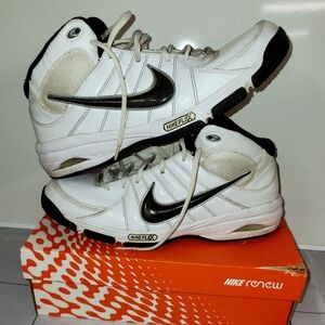 2009 Nike Air Trainer Mid NikeFlex White Black Men’s Size 12 Vintage